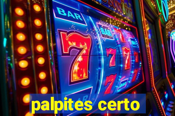 palpites certo